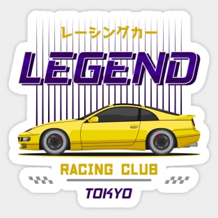 Tuner Yellow 300ZX Z32 JDM Sticker